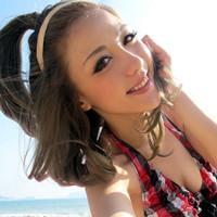 非主流酷头像女生抽烟