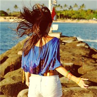 微信头像唯美意境不喜绕道i女生