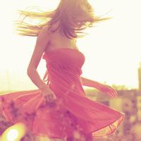 逆光唯美意境头像