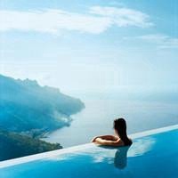 清爽夏日清凉的意境卡通风景头像图片静静地想你时那淡淡的微笑