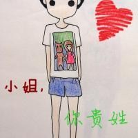 此羡慕暖暖的意境卡通情侣头像图