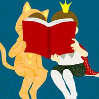 唯美意境卡通少年头像