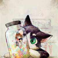 微信个性头像私人珍藏女生意境小清新情侣动漫可爱