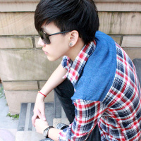 戴墨镜男生非主流可爱头像穿山越岭后又越岭穿山才发现我与淑女越来