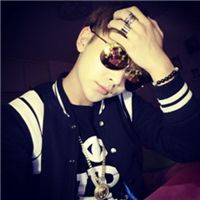 非主流霸气男生个性头像戴墨镜的