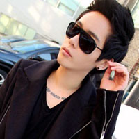 非主流男生戴墨镜头像,你曾说我对你全球定位
