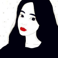 非主流另类个性手绘头像,做一个自由女人