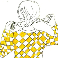 手绘怪异另类头像