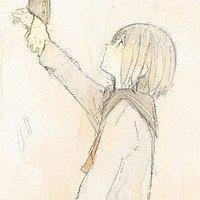 动漫手绘另类卡通女生微信头像