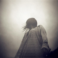 ,朦胧的美丽,黑白意境头像