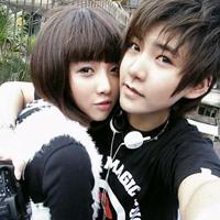 微信古风情侣头像一对3