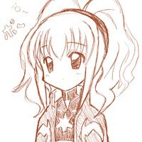 意境手绘女生微信头像