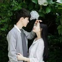 森系唯美意境情侣头像