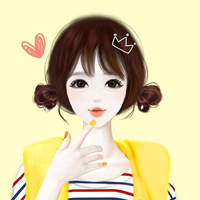 手绘女生个性头像卡通版手绘图案