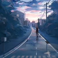 乱的非主流唯美意境头像ン心不动则不痛