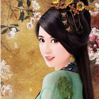 唯美古风美人女生意境微信头像低眉含笑,细语呢喃