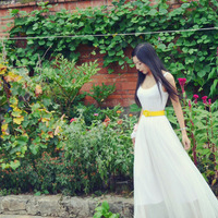 日系温柔大方的森系意境女生头像