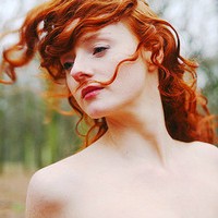 光唯美欧美女孩意境头像