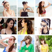 情侣款性感比基尼超大披纱三件套钢托聚拢加大码红色沙滩女泳衣图