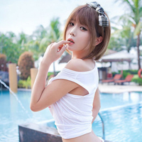 赛车女郎许允美性感甜美