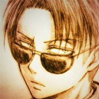 戴墨镜的利威尔