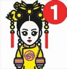 微信个性皇后娘娘加1强迫症头像