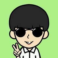 微信帅气超酷的男孩脸萌头像