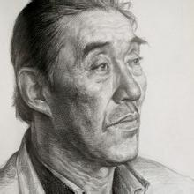 酷酷的素描人物男头像微信素描头像_微信头像