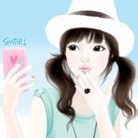 外国美女甜美微信头像