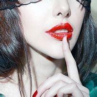 性感红唇女神头像