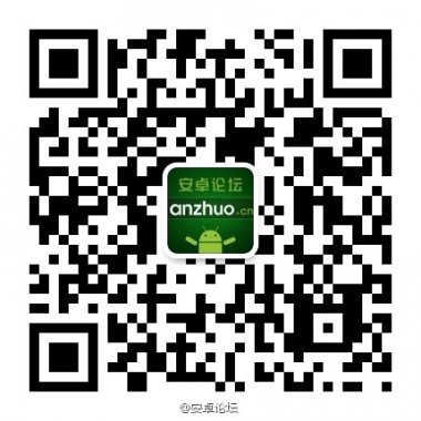 安卓论坛精华内容分享中心微信公众账号二维码