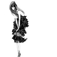 微信头像女生卡通黑白微信头像卡通可爱女生微信头像卡通女生唯美