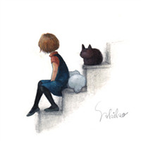 唯美意境的卡通头像